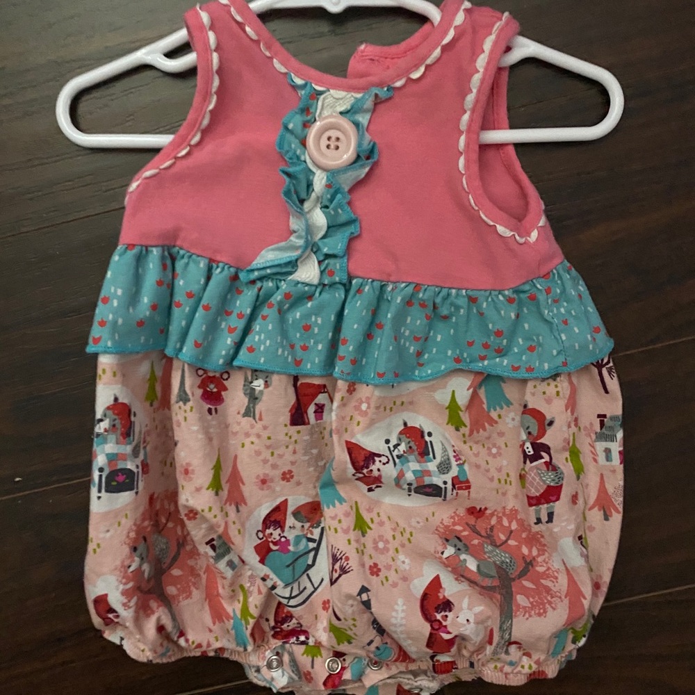 RicRac & Ruffles romper